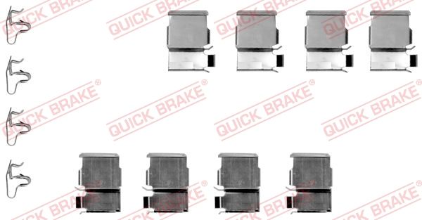 QUICK BRAKE Tarvikesarja, jarrupala 109-1133